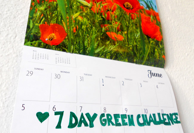 7 Day Green Challenge