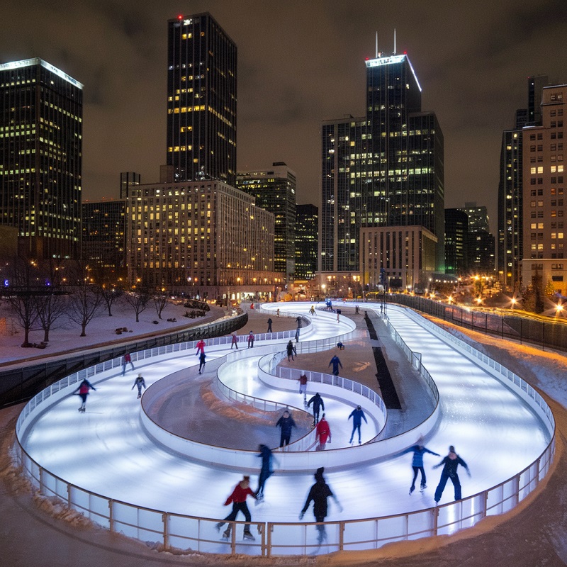 Ice Skating Ribbon