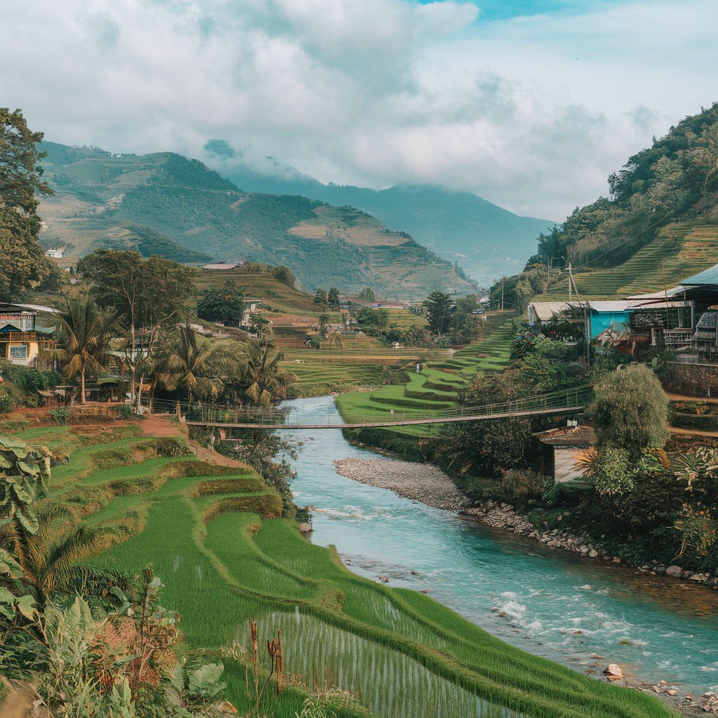 Vietnam lush highlands of the North of the country2