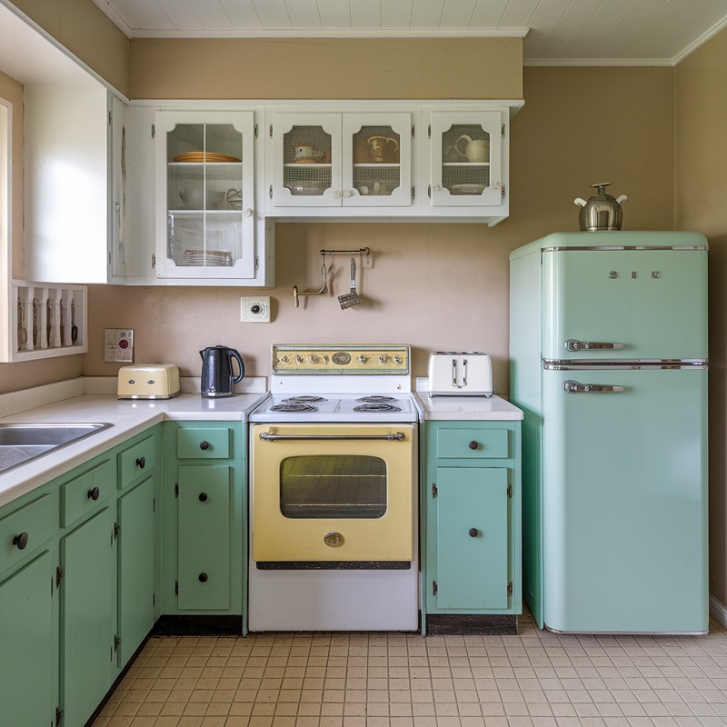 A Vintage Kitchen Revival