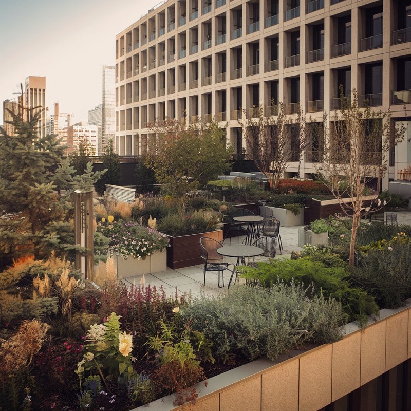 Rooftop Gardens low maintenance